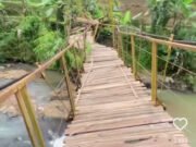 Viral Jembatan Cijalu Rusak Berat, Penghubung Warga Dua Kedusunan di Kecamatan Culamega Jembatan Cijalu Rusak Berat