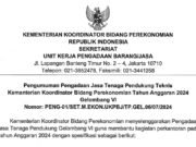 Ini Lowongan Kerja Gaji Rp 5.500.000 Sebulan, Simak Syarat dan Cara Melamarnya lowongan Kerja