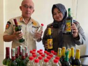 Miras Dijual Online di Kabupaten Tasikmalaya? Satpol PP Amankan Puluhan Botol Miras Miras Dijual Online